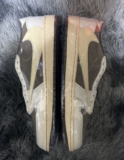 Travis Scott × Nike Air Jordan 1 Low OG SP "Reverse Mocha/Sail and Ridgerock"