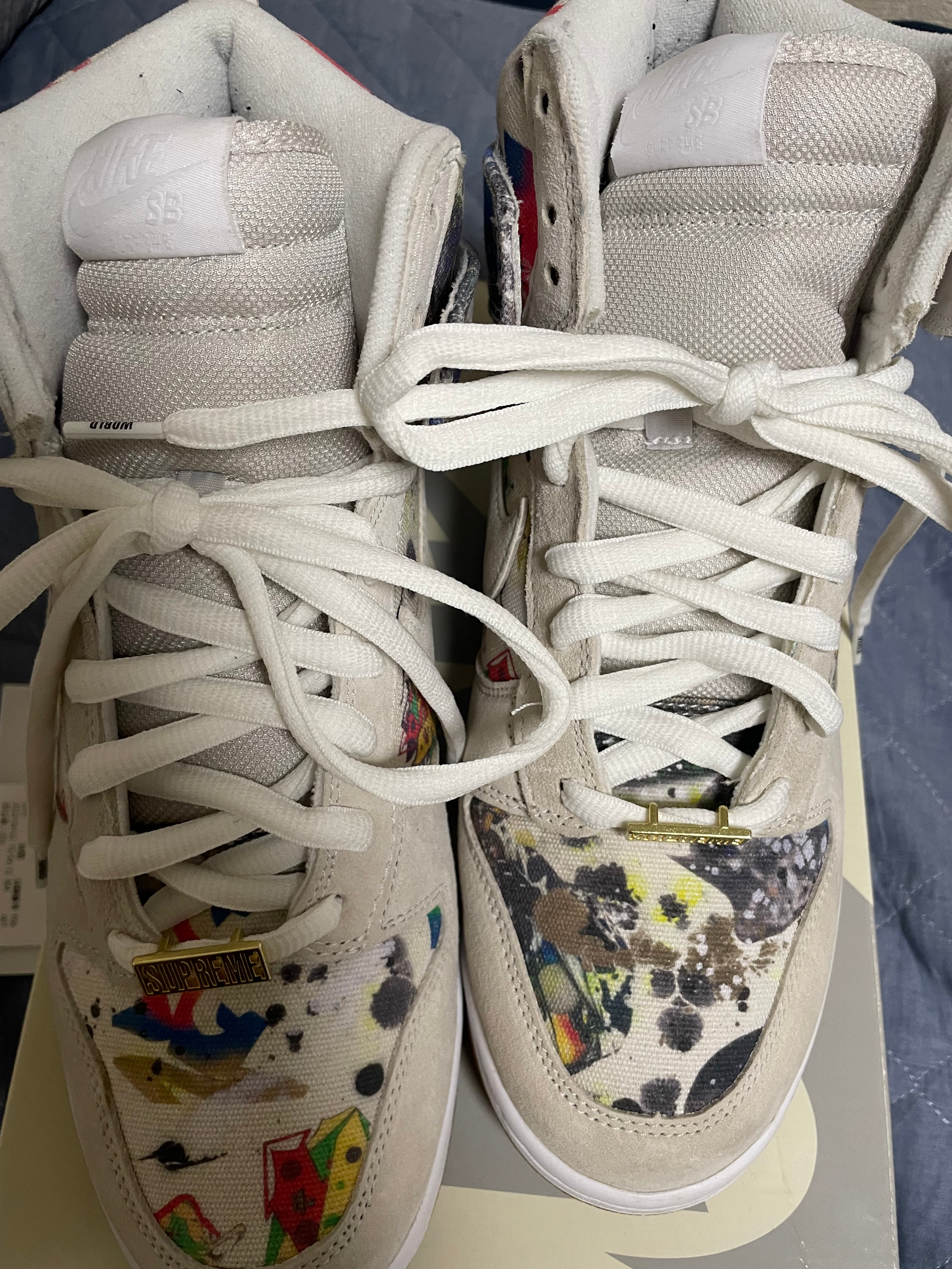 Supreme × Nike SB Dunk High "Rammellzee"