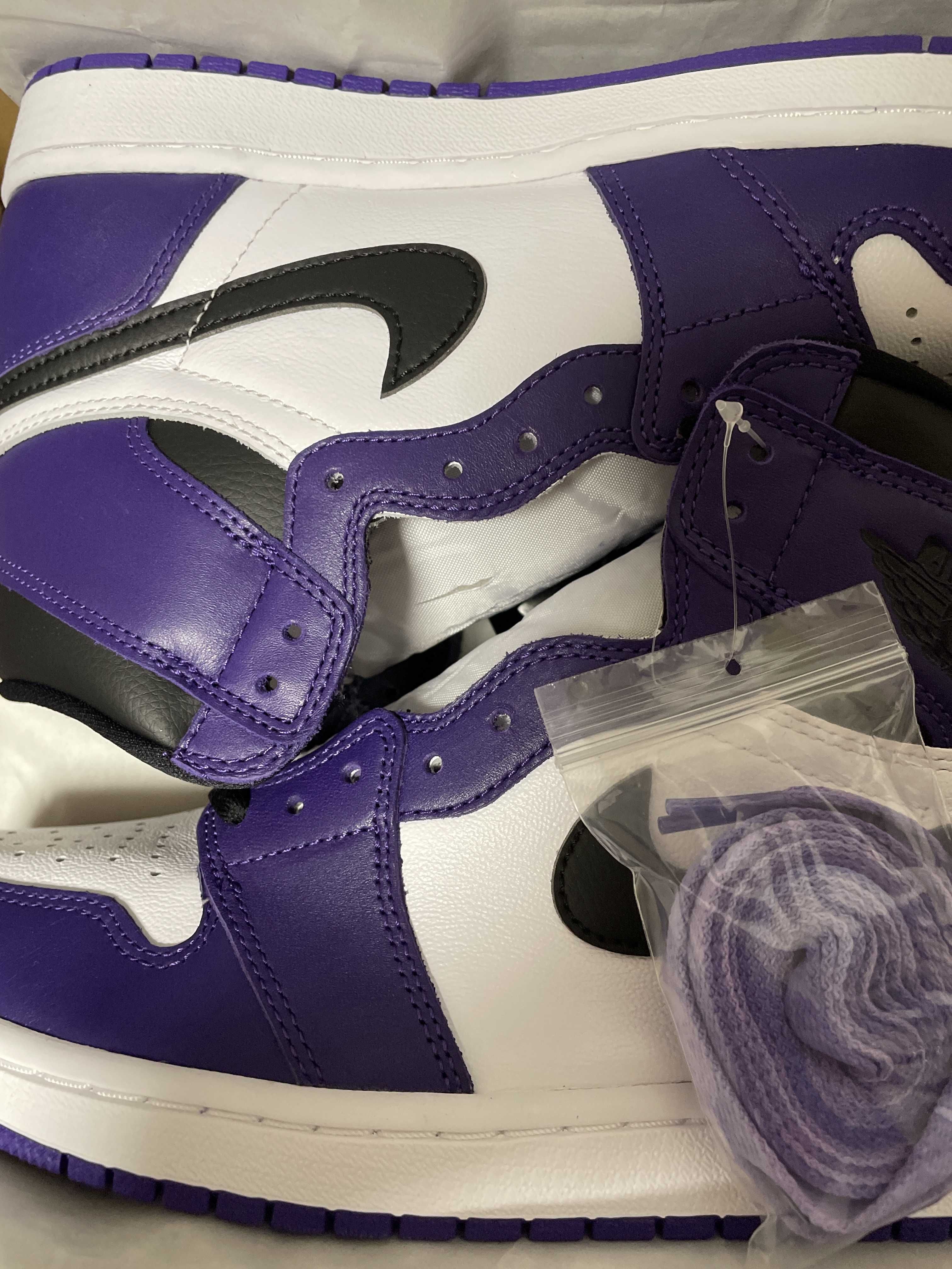 Nike Air Jordan 1 Retro High OG "Court Purple White/Black" (2020)