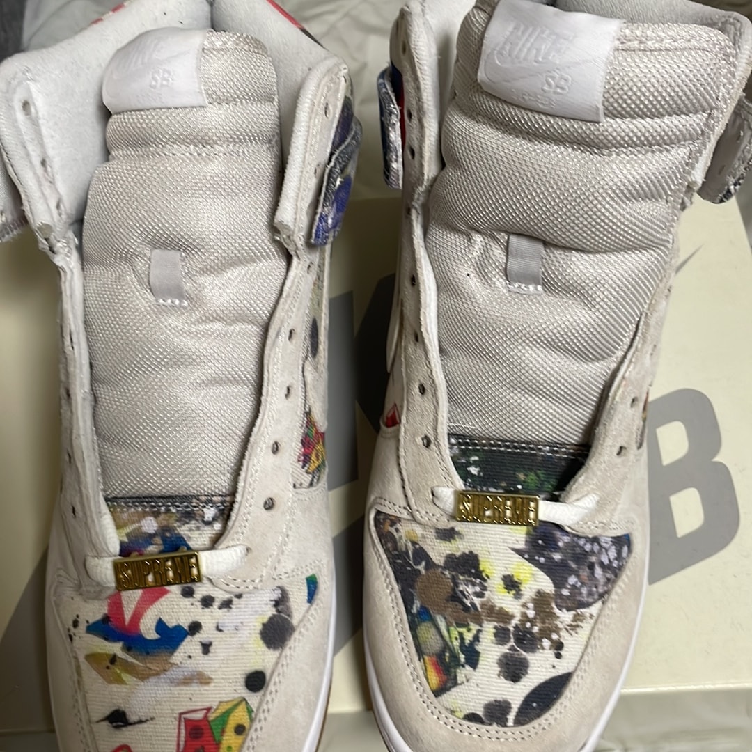 Supreme × Nike SB Dunk High "Rammellzee"