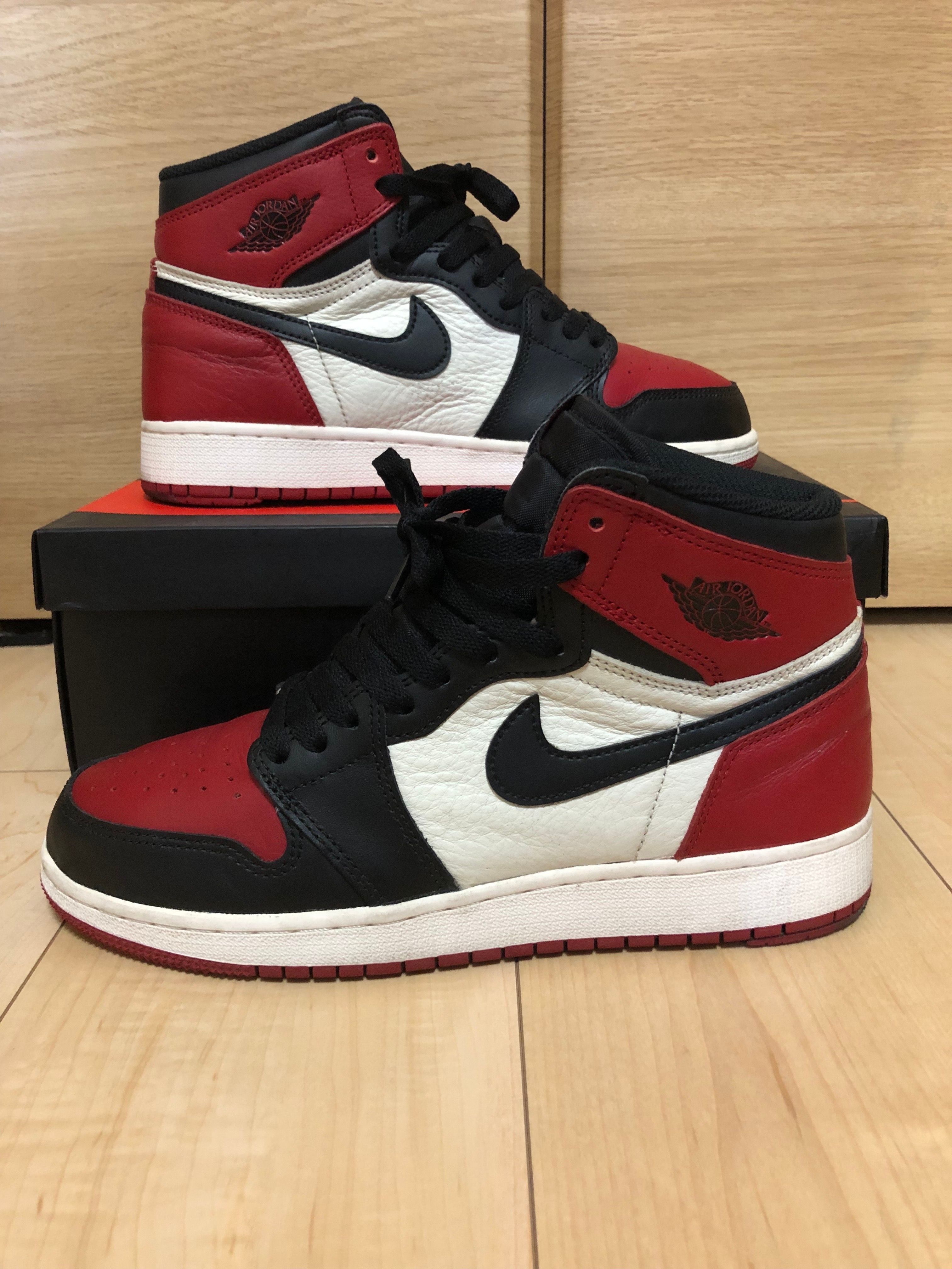 Nike Air Jordan 1 Retro High OG "Bred Toe"