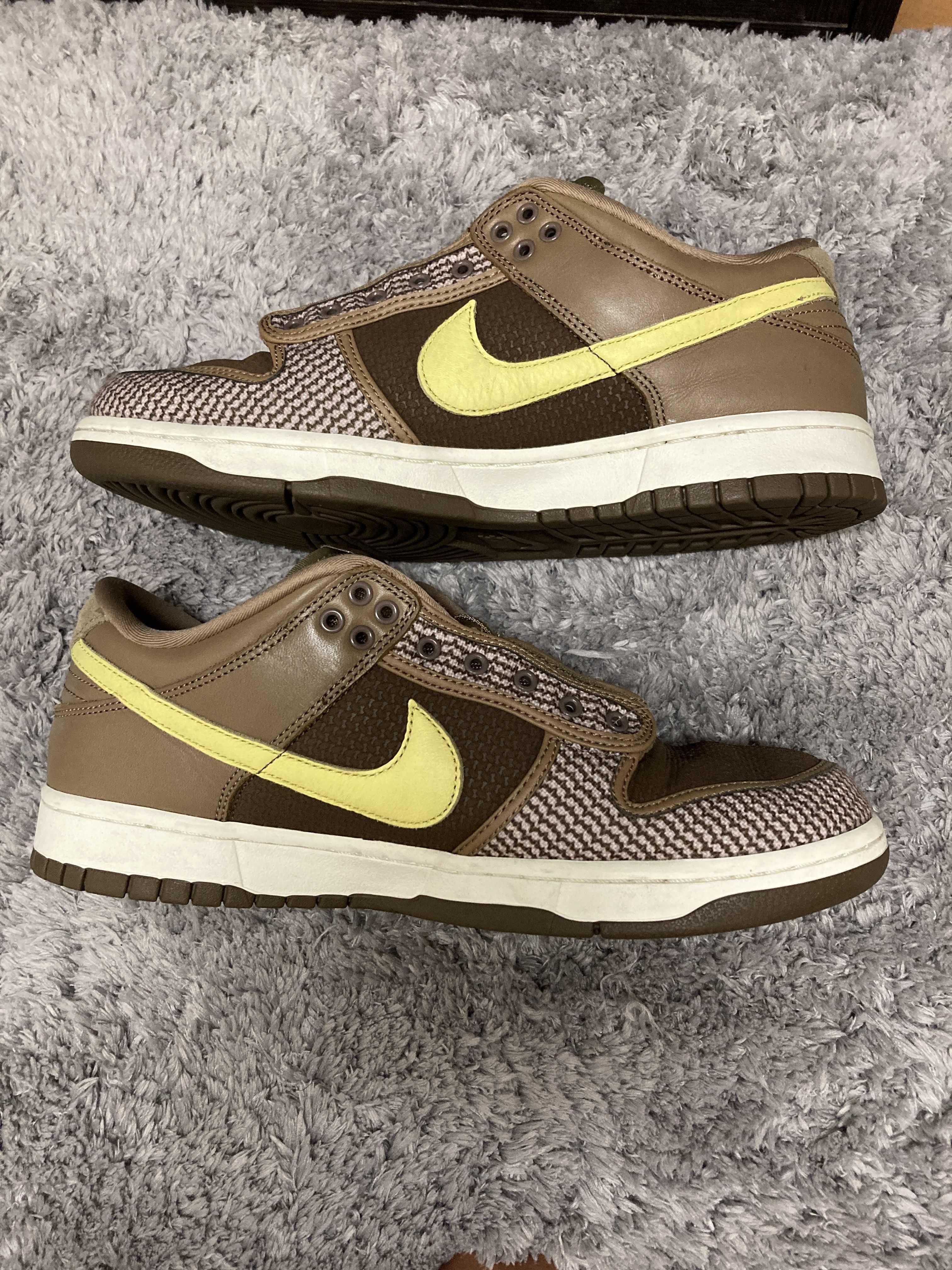 UNDEFEATED × Nike Dunk Low SP  "Canteen/Lemon Frost/Palomino"