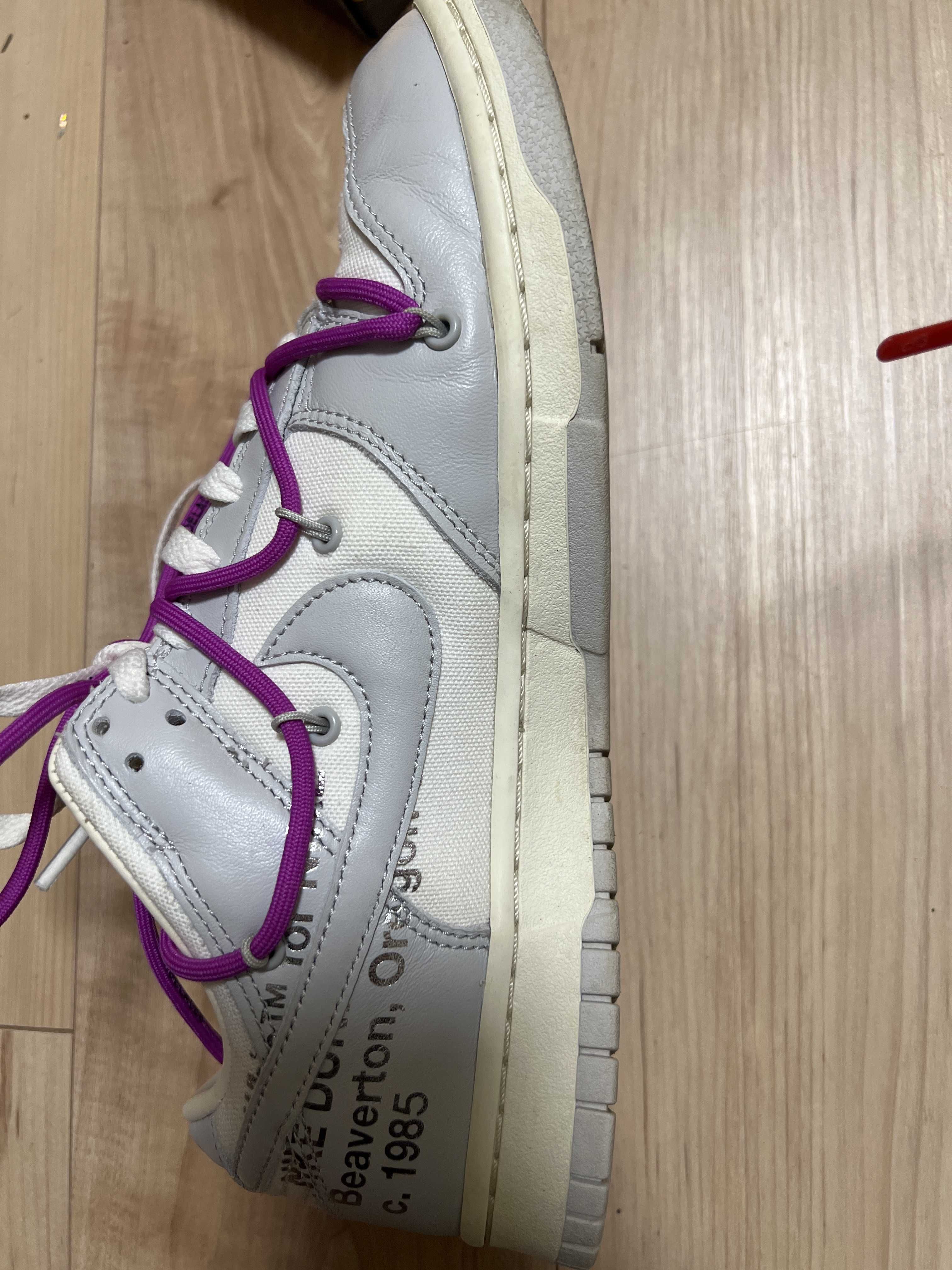 Off-White × Nike Dunk Low 1 of 50 "Lot.45"