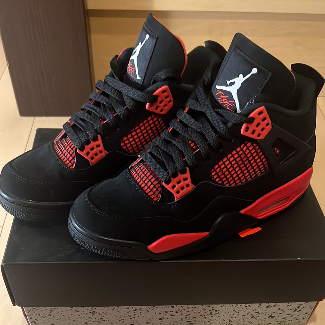 Nike Air Jordan 4 "Red Thunder/Crimson"