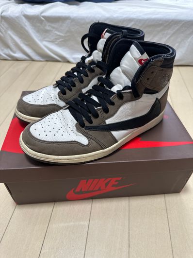 Travis Scott × Nike Air Jordan 1 Retro High OG TS SP "Sail/Dark Mocha"