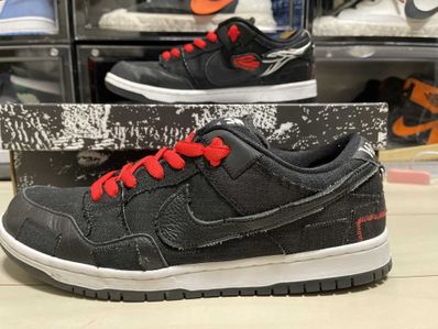 Wasted Youth × Nike SB Dunk Low "Black Denim"(Special Box) / VERDY