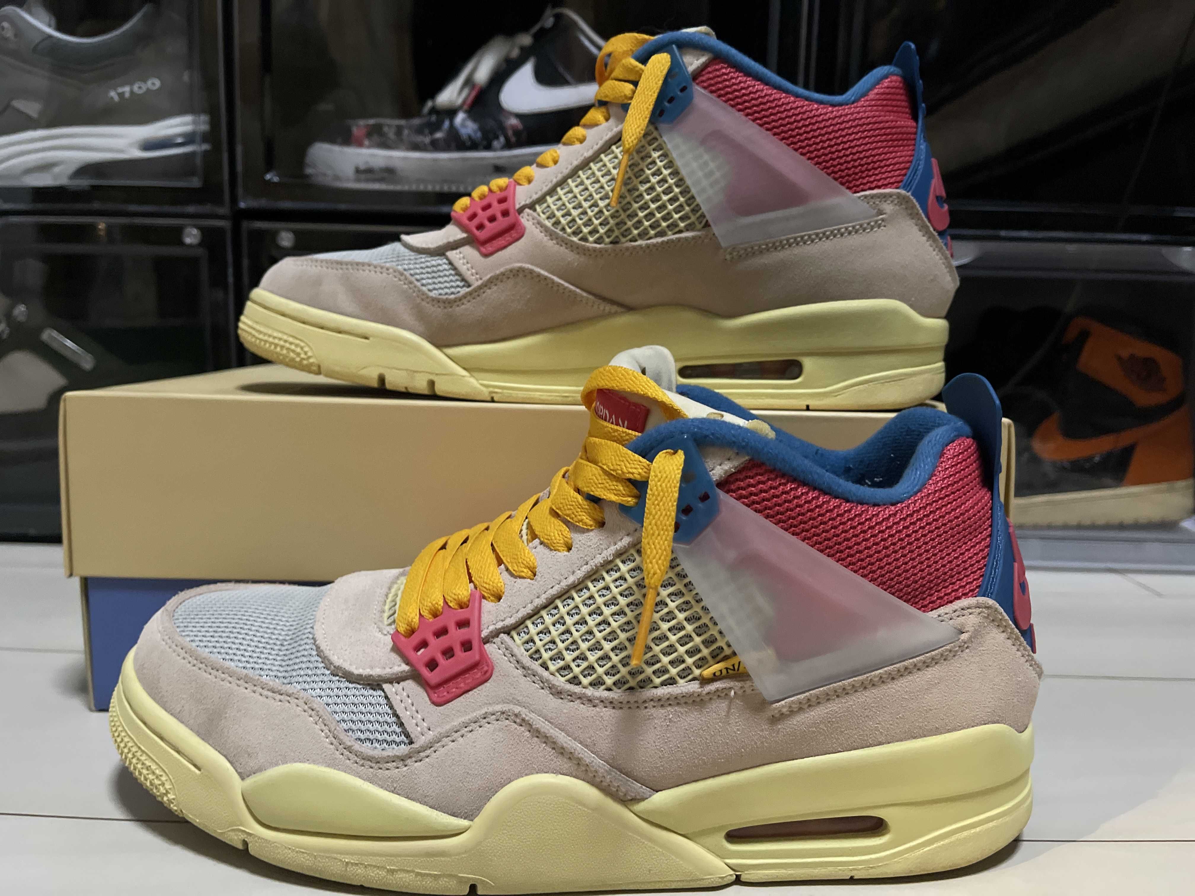 UNION × Nike Air Jordan 4 SP "Guava Ice/Light Fusion Red"