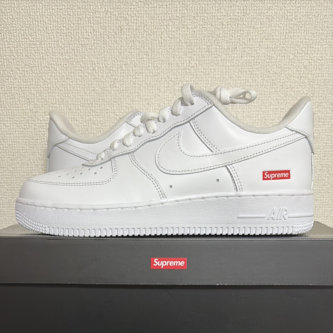 Supreme × Nike Air Force 1 Low "White"
