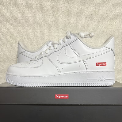 Supreme × Nike Air Force 1 Low "White"