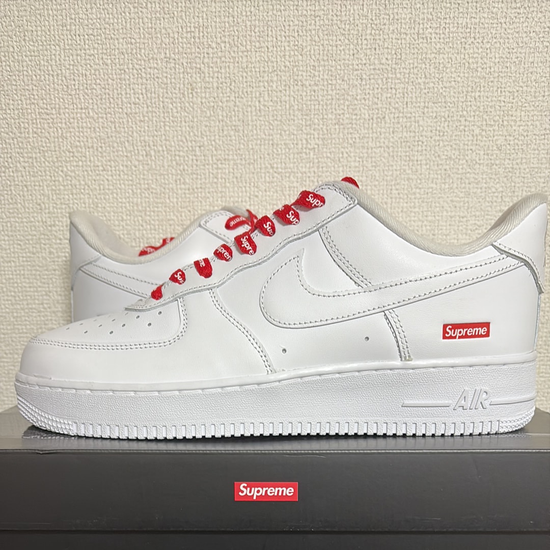 Supreme × Nike Air Force 1 Low "White"