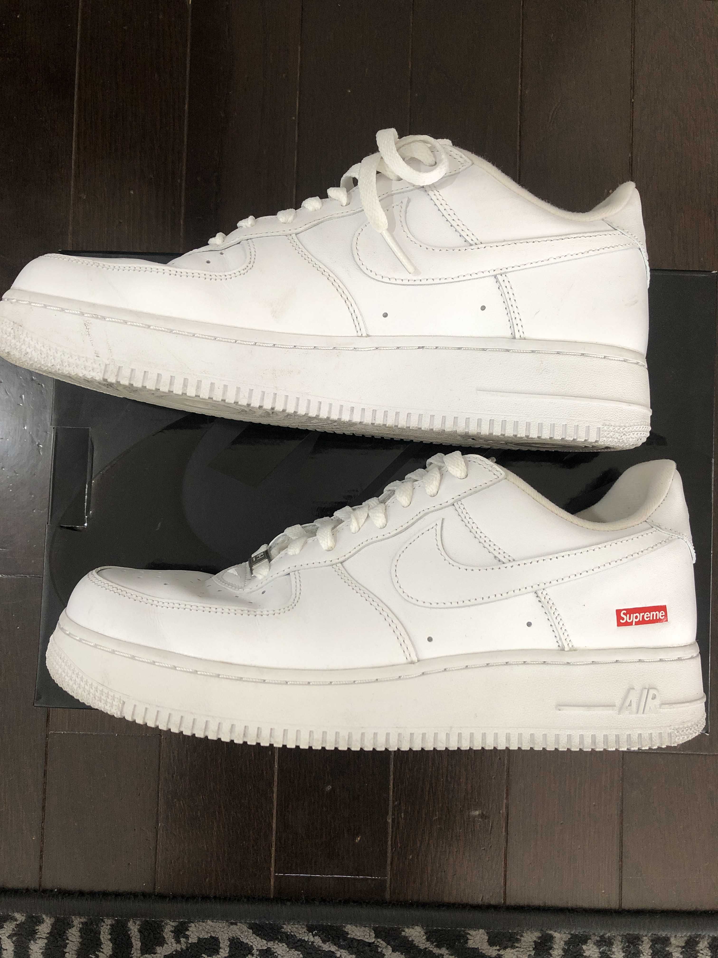 Supreme × Nike Air Force 1 Low "White"