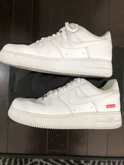 Supreme × Nike Air Force 1 Low "White"