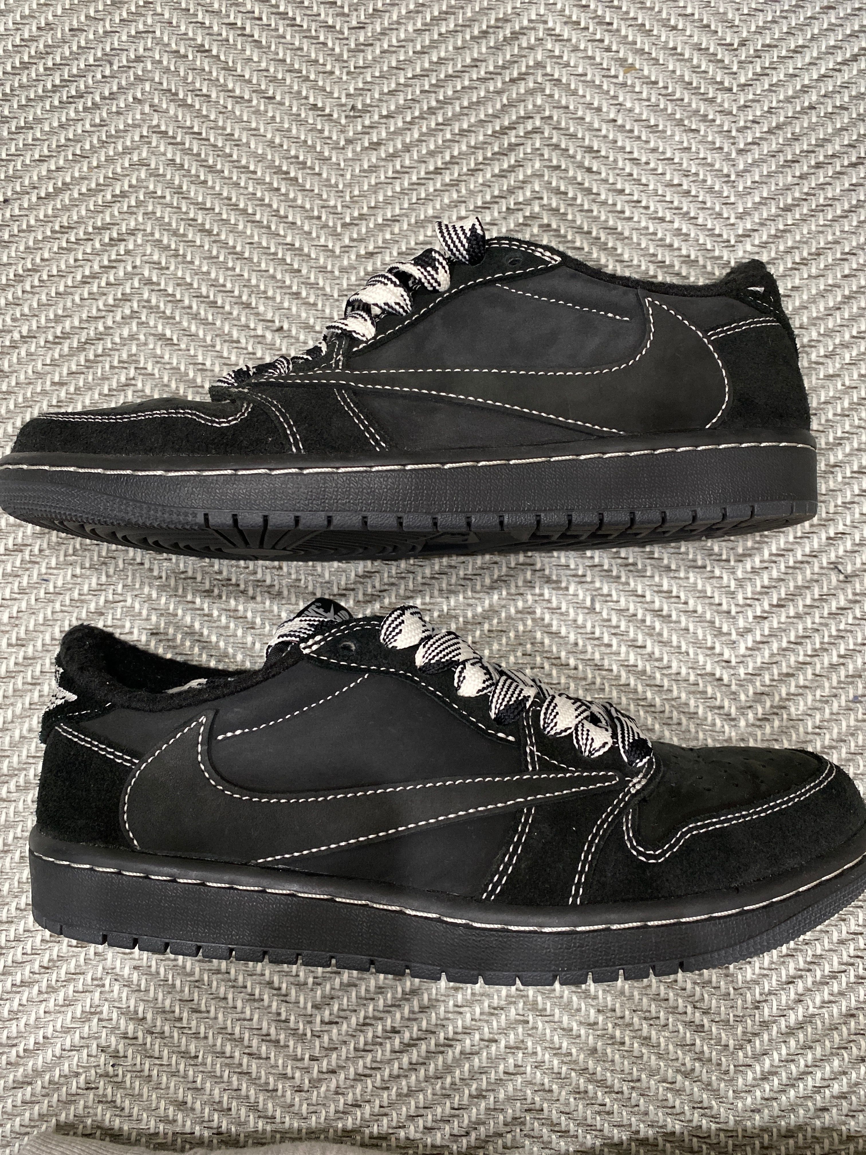 Travis Scott × Nike Air Jordan 1 Low OG SP "Black Phantom"