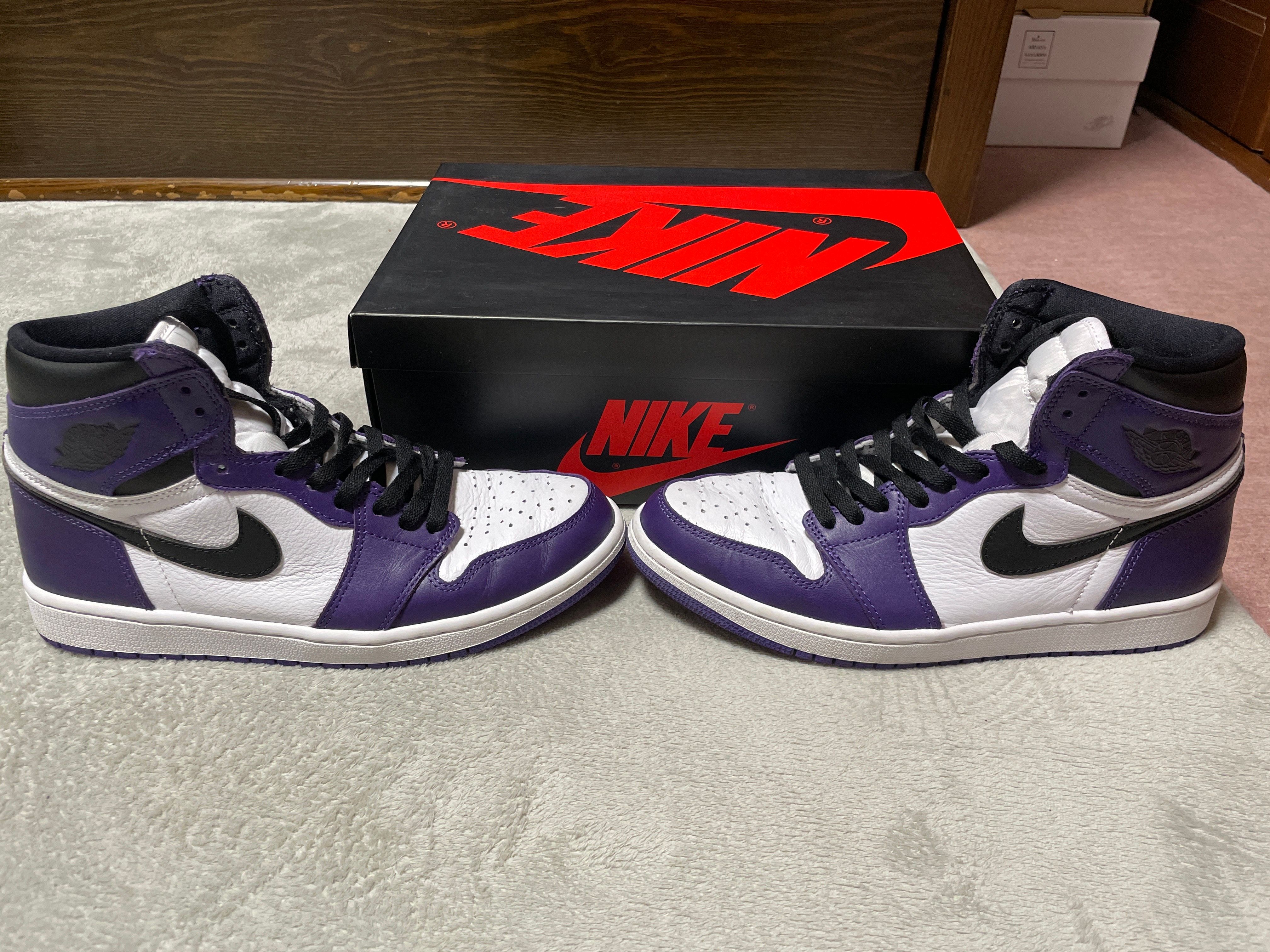 Nike Air Jordan 1 Retro High OG "Court Purple White/Black" (2020)