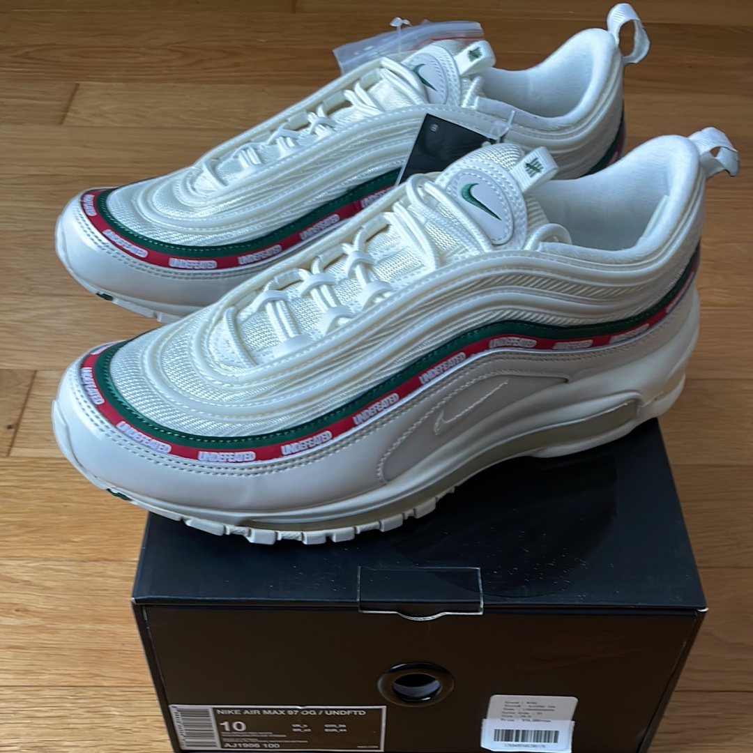 UNDEFEATED × Nike Air Max 97 OG "white"