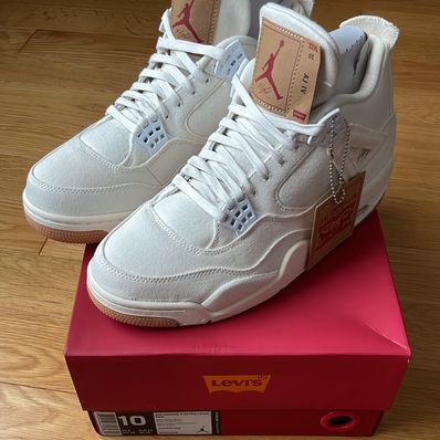 NIKE × LEVI’S AIR JORDAN 4 "WHITE DENIM"(タグ:LEVIS®)