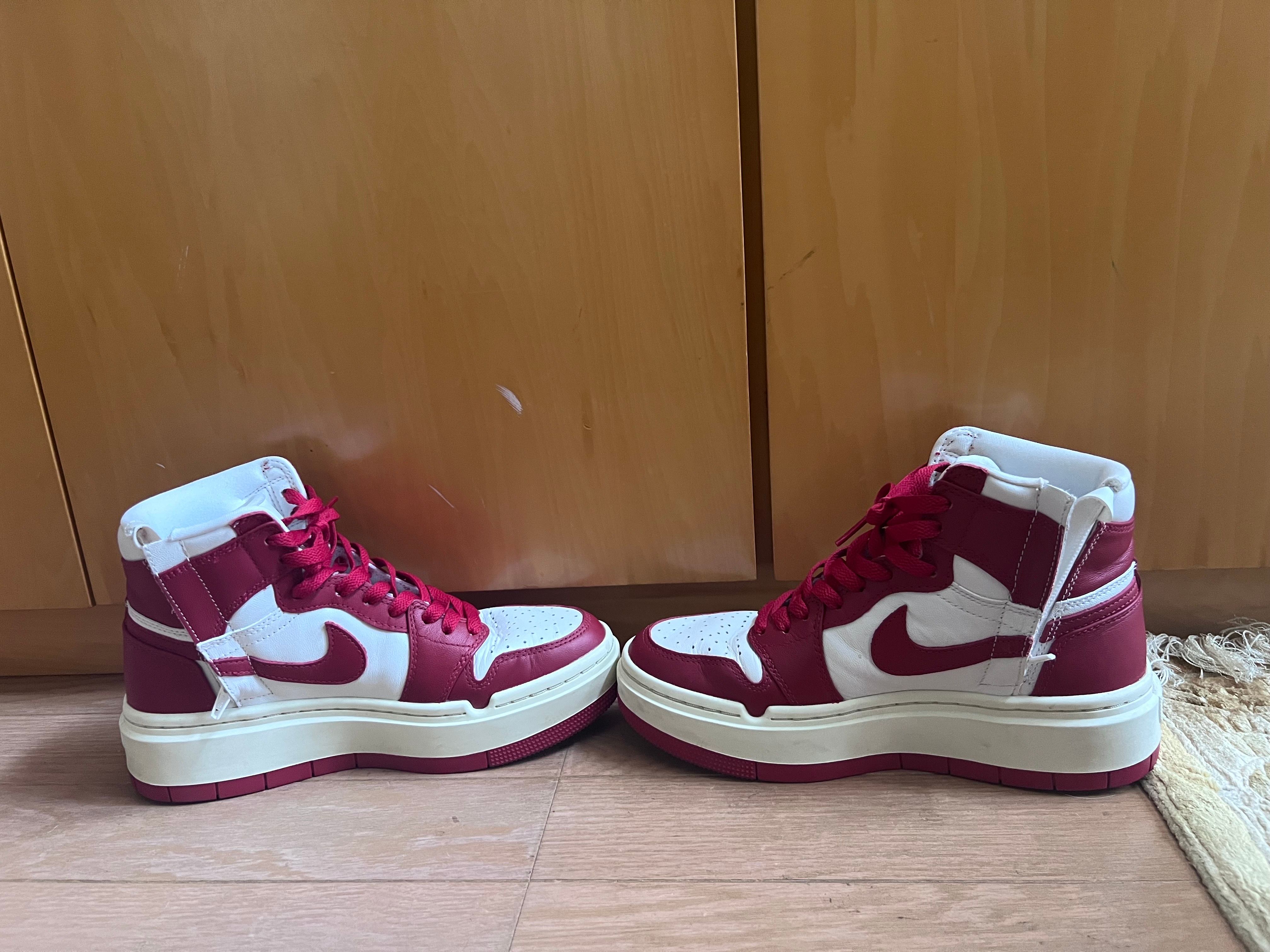 Nike Women's Air Jordan 1 High Elevate "Varsity Red and Summit White"