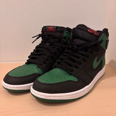 Nike Air Jordan 1 Retro High OG "Black/Pine Green" (2020)