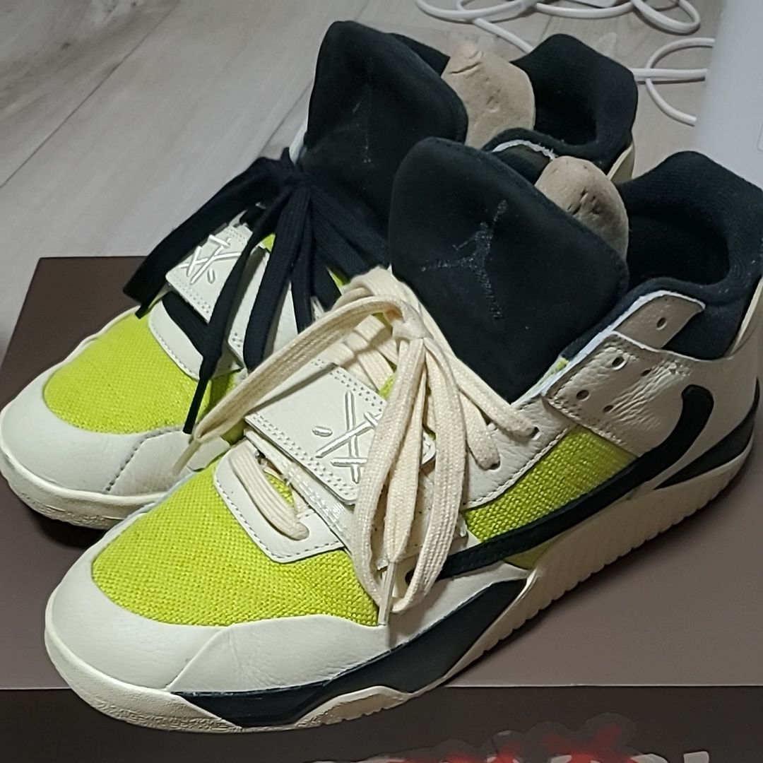 Travis Scott × Nike Jordan Jumpman Jack TR CJ1 T-Rexx "Bright Cactus"