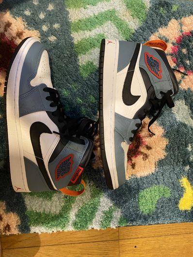 FACETASM × Nike Air Jordan 1 Mid "White/Navy"