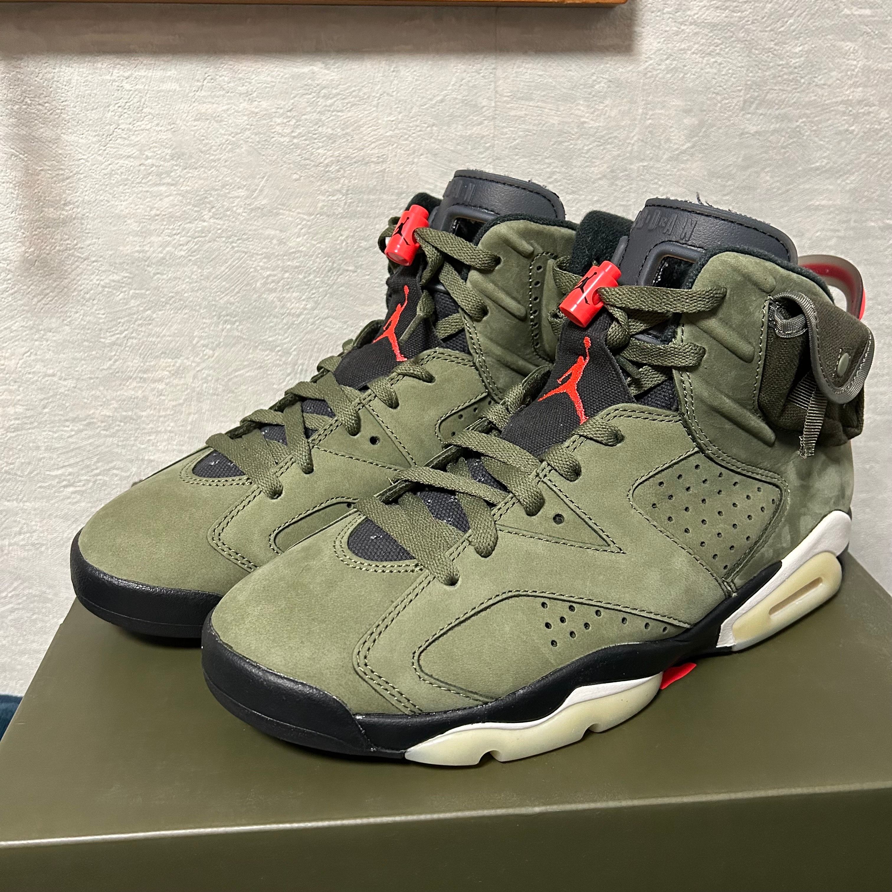 Travis Scott × Nike Air Jordan 6 Retro "Medium Olive"