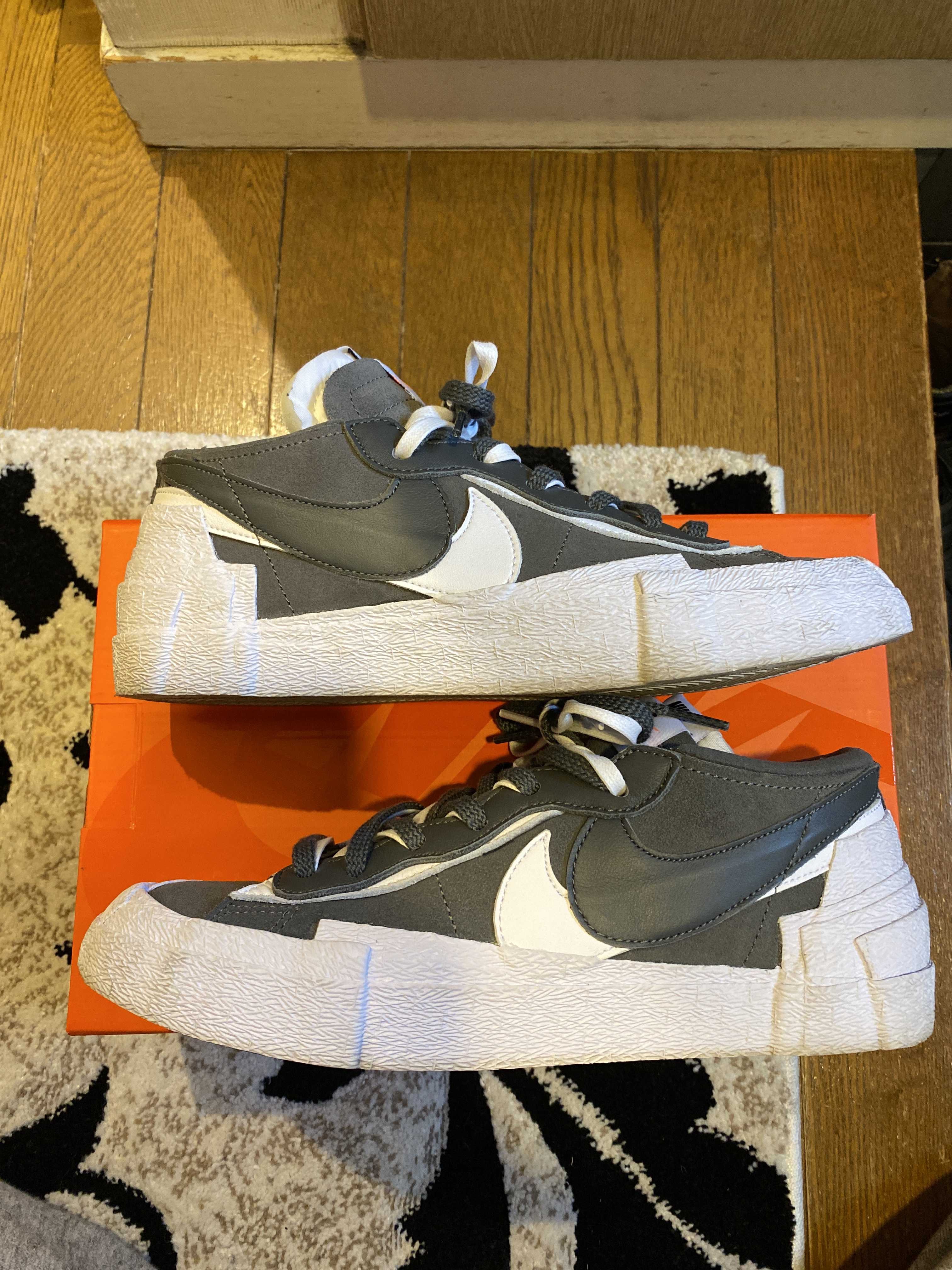 Sacai × Nike Blazer Low "Iron Grey"