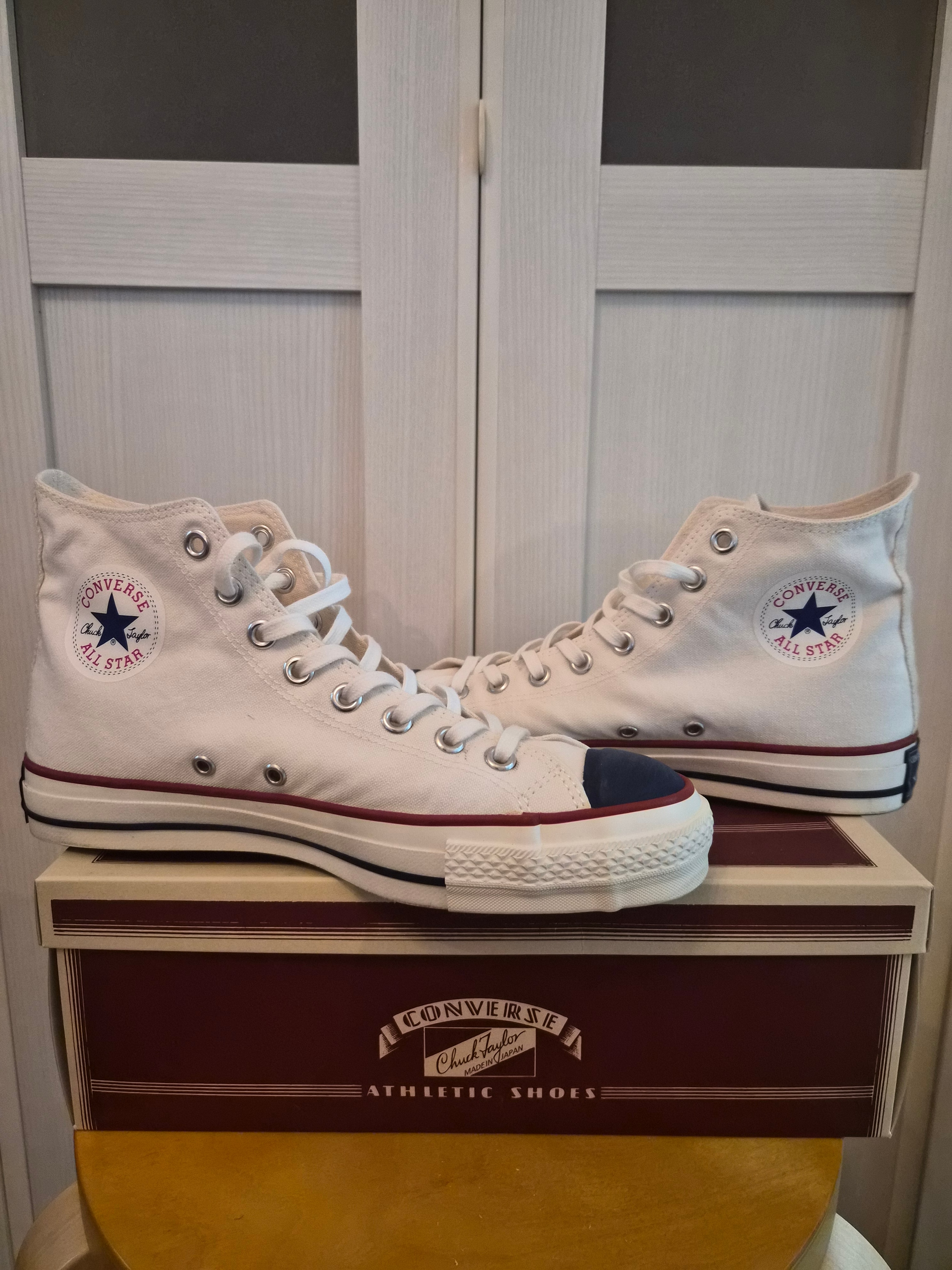 コンバース オールスター J VTG ウエイトトレーナー HI "ホワイト"