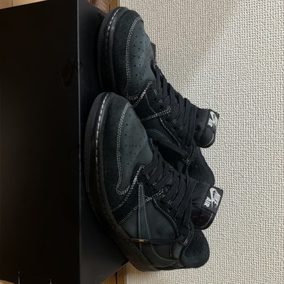 Travis Scott × Nike Air Jordan 1 Low OG SP "Black Phantom"