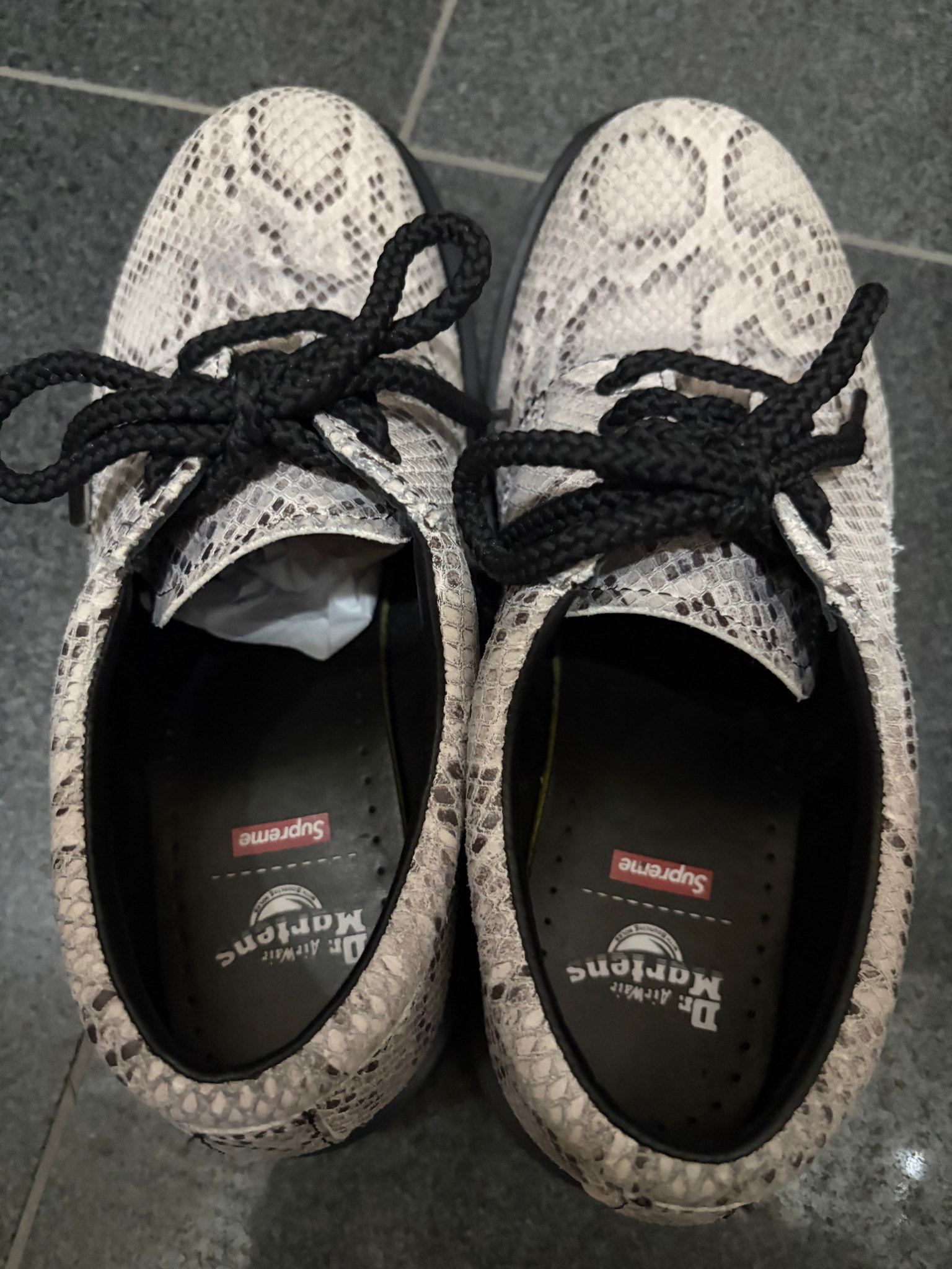 Supreme × Dr.Martens Postal Shoe "Snakeskin" (26SS Week 10)
