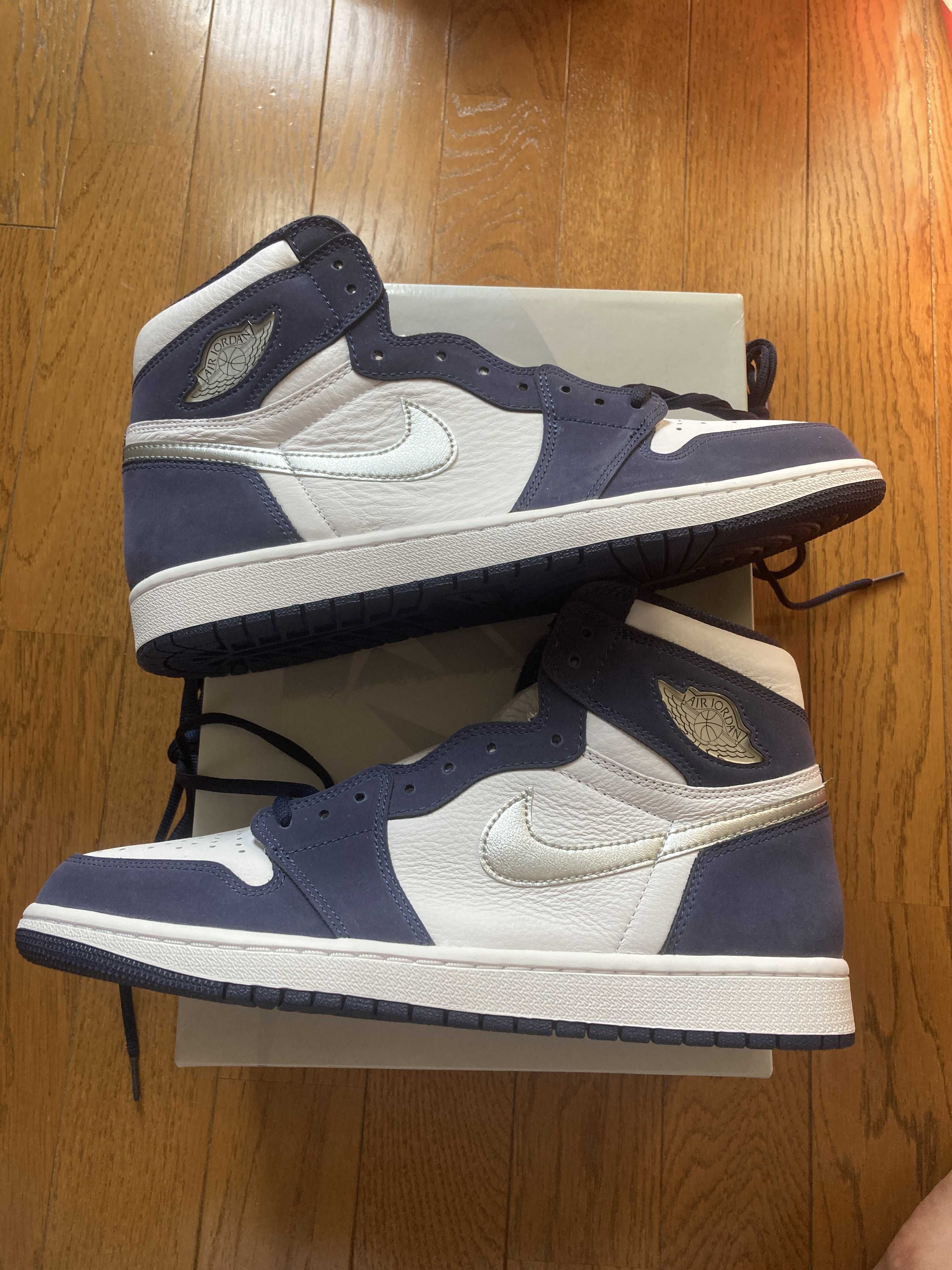 Nike Air Jordan 1 High OG CO.JP "White/Midnight Navy" (2020)(ブリーフケースなし)