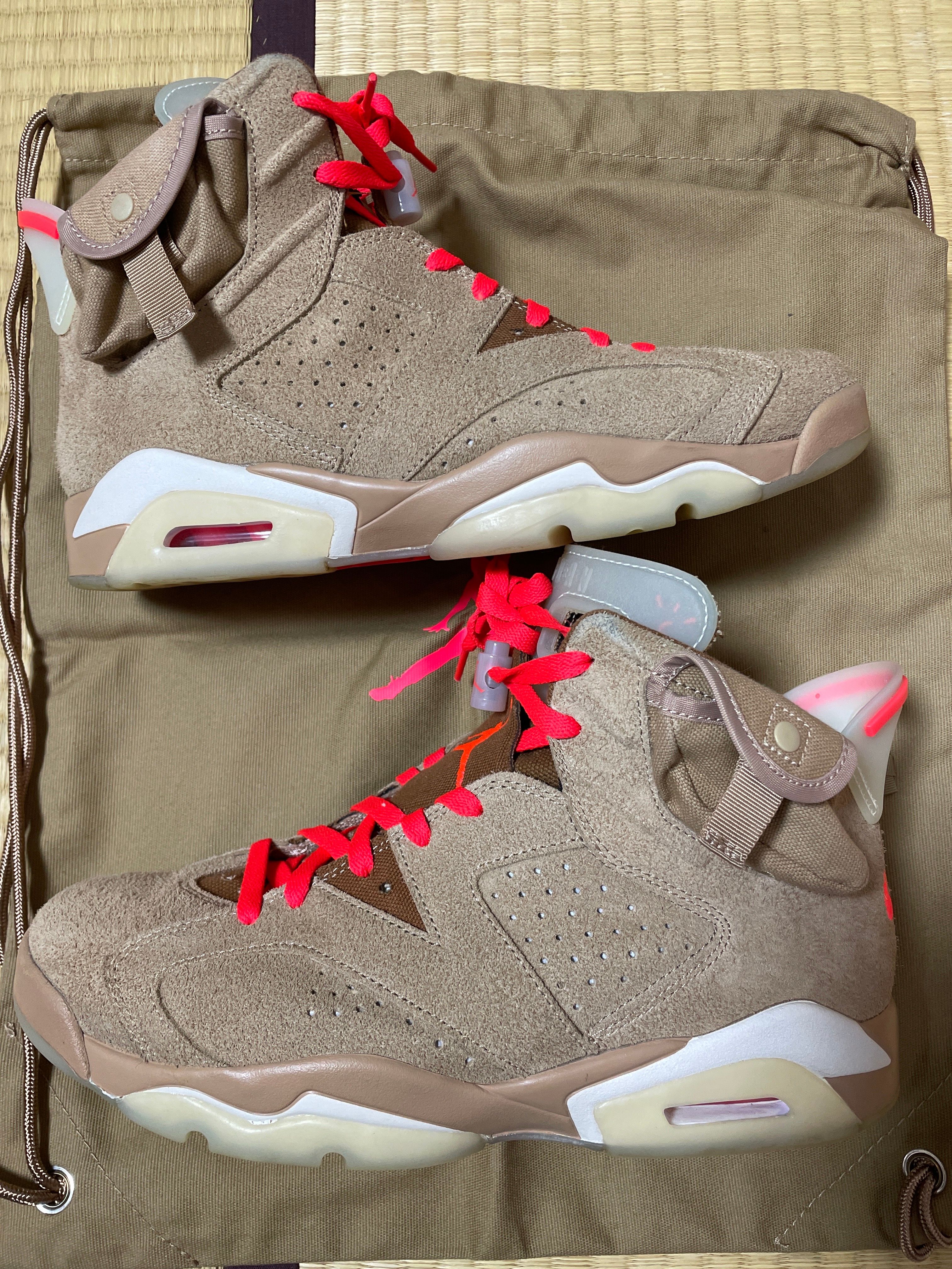 Travis Scott × Nike Air Jordan 6 "British Khaki"