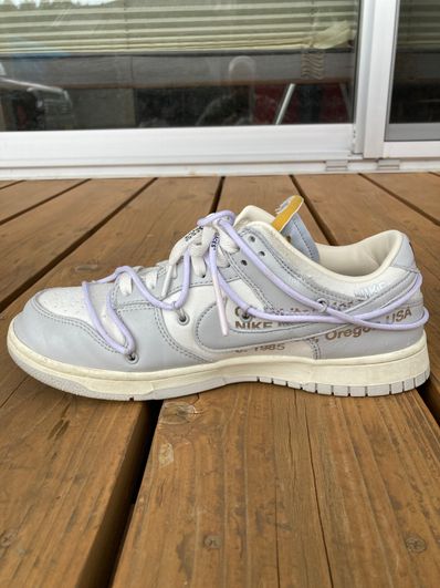OFF-WHITE × NIKE DUNK LOW 1 OF 50