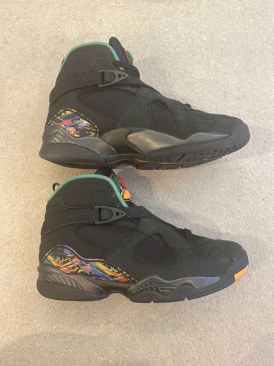 Nike Air Jordan 8 Retro "Black/Light Concord"