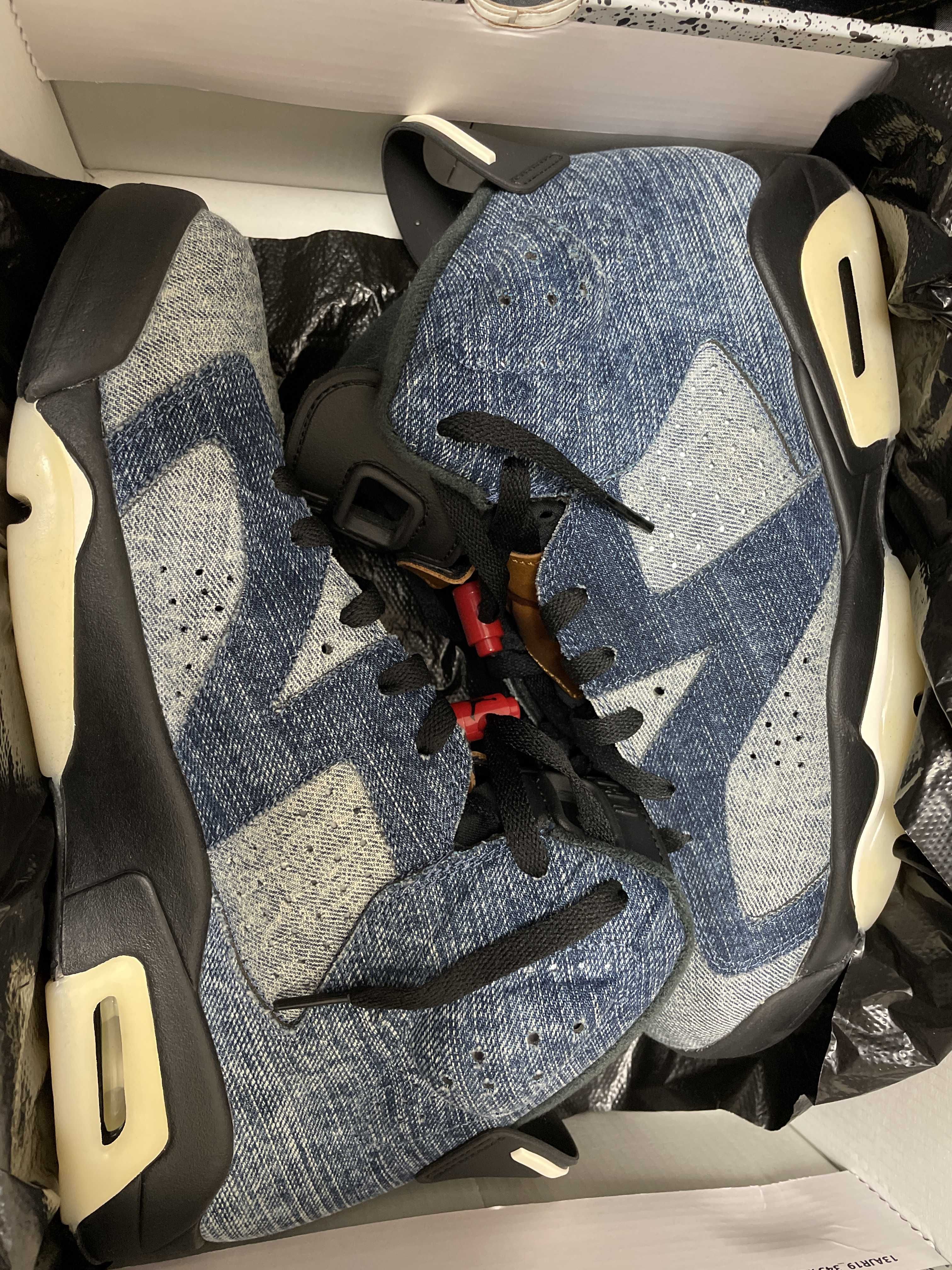 NIKE AIR JORDAN 6 "WASHED DENIM"