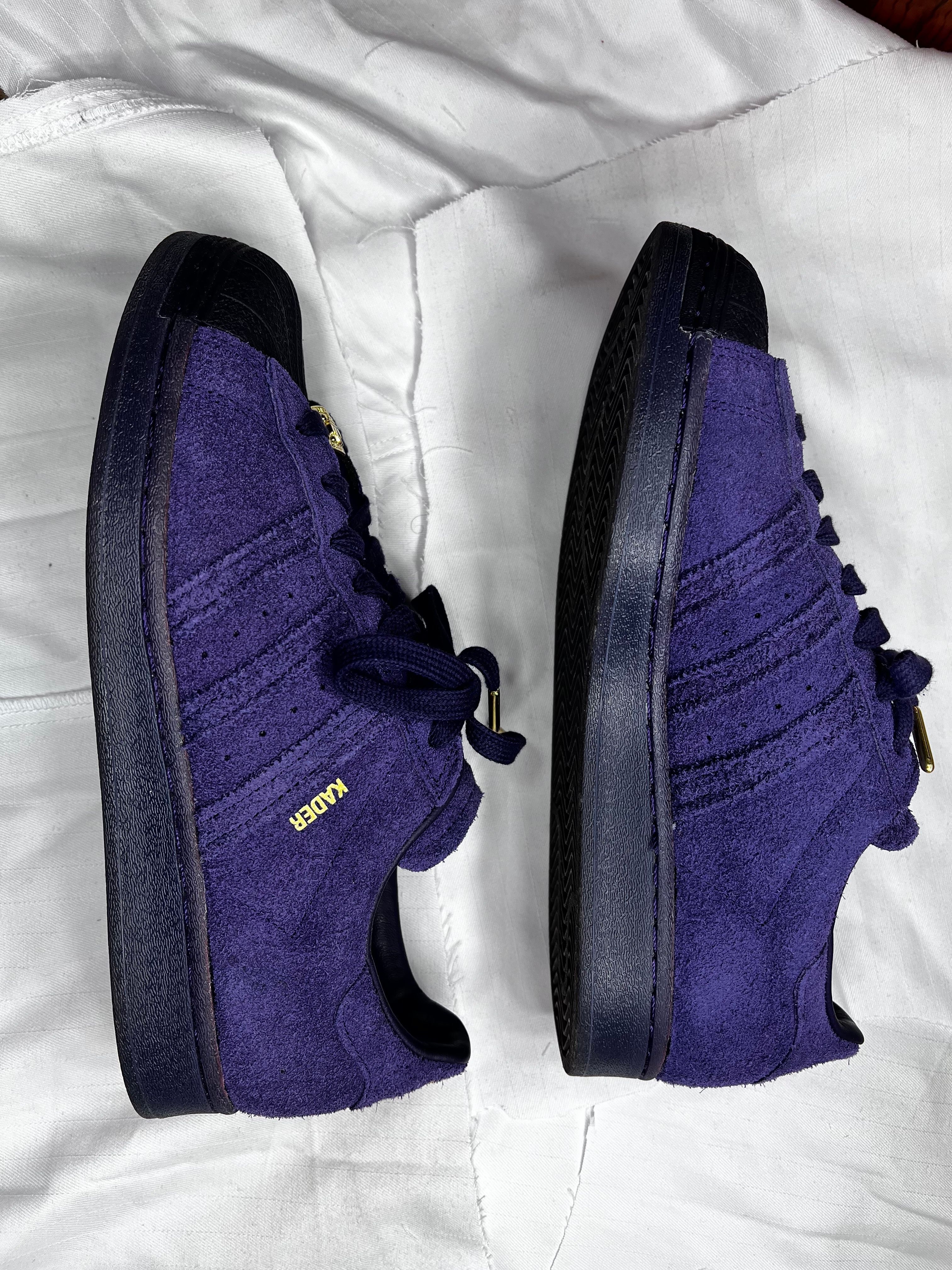 Kader Sylla × adidas Superstar ADV "Dark Purple"