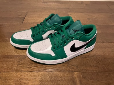 Nike Air Jordan 1 Low "Pine Green/White"