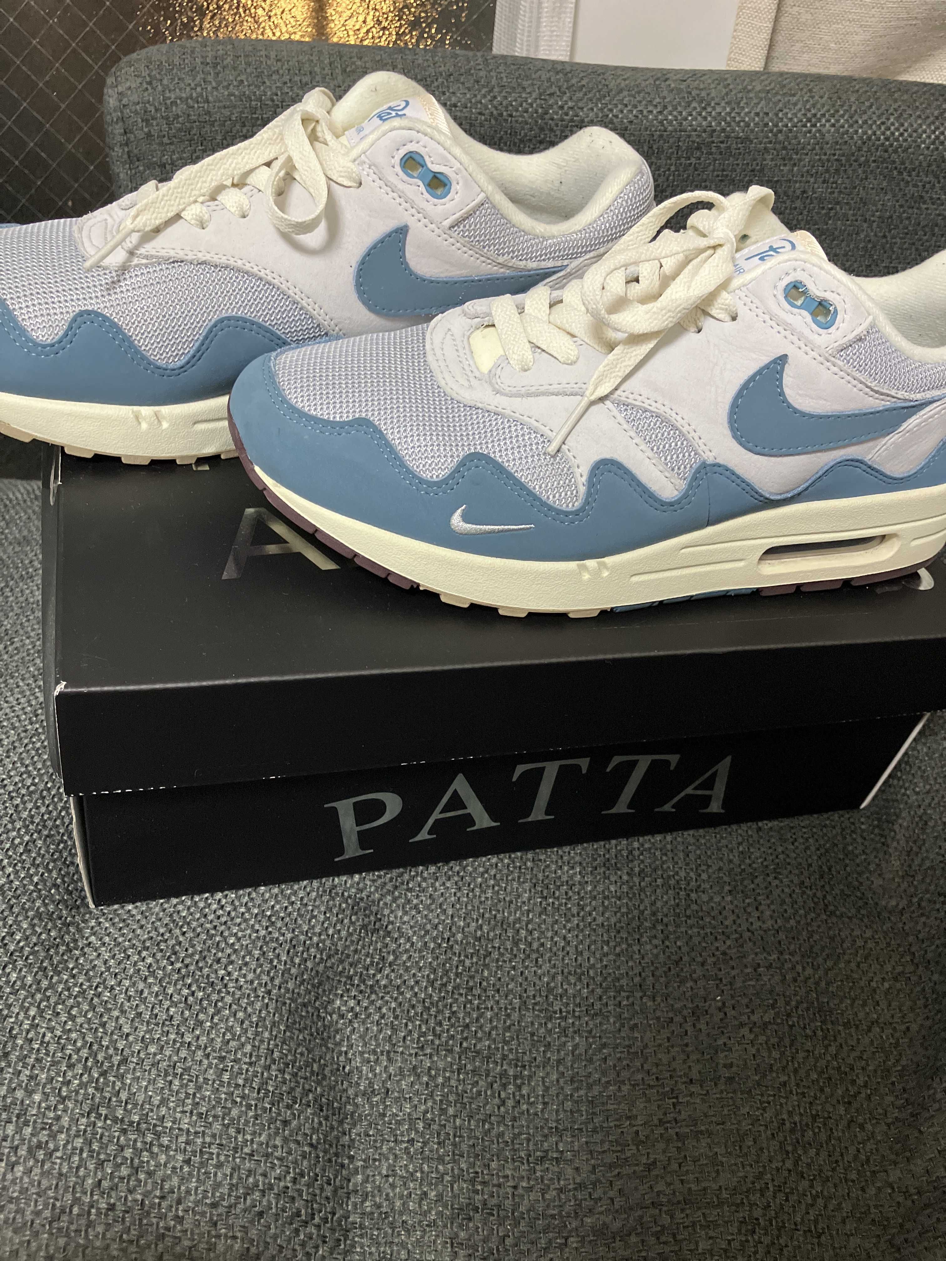 Patta × Nike Air Max 1 "Noise Aqua"