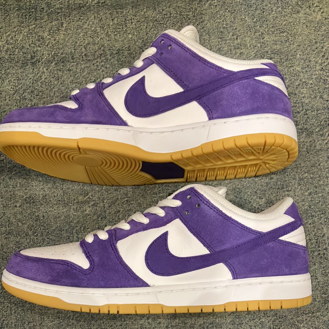 Nike SB Dunk Low Pro ISO Orange Label "Court Purple Gum"