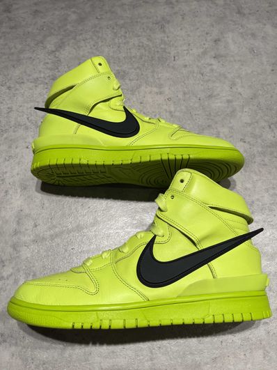 AMBUSH × NIKE DUNK HIGH "FLASH LIME"