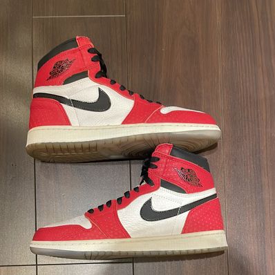 Spiderman × Nike Air Jordan 1 Origin Story "Gym Red/White/Photo Blue/Black"