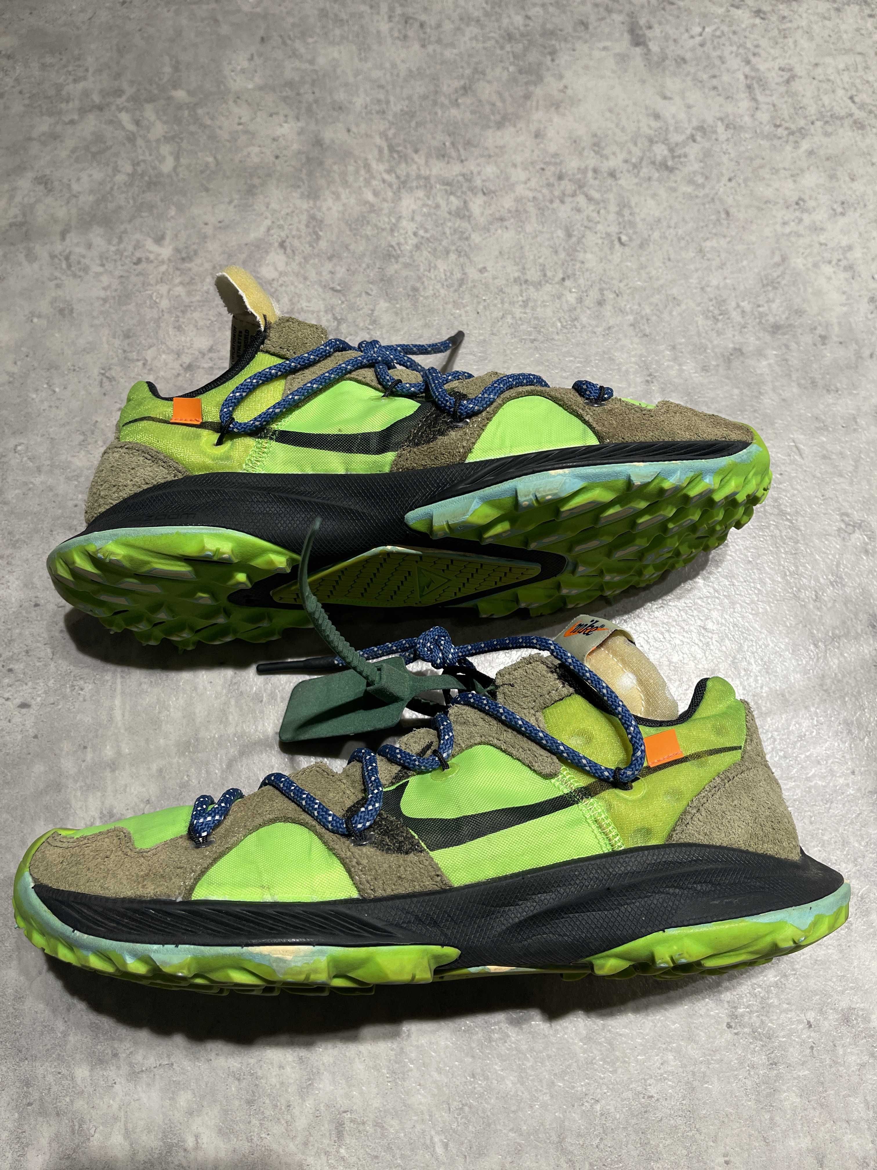 Off-White × Nike Women's Air Zoom Terra Kiger 5 "Green"