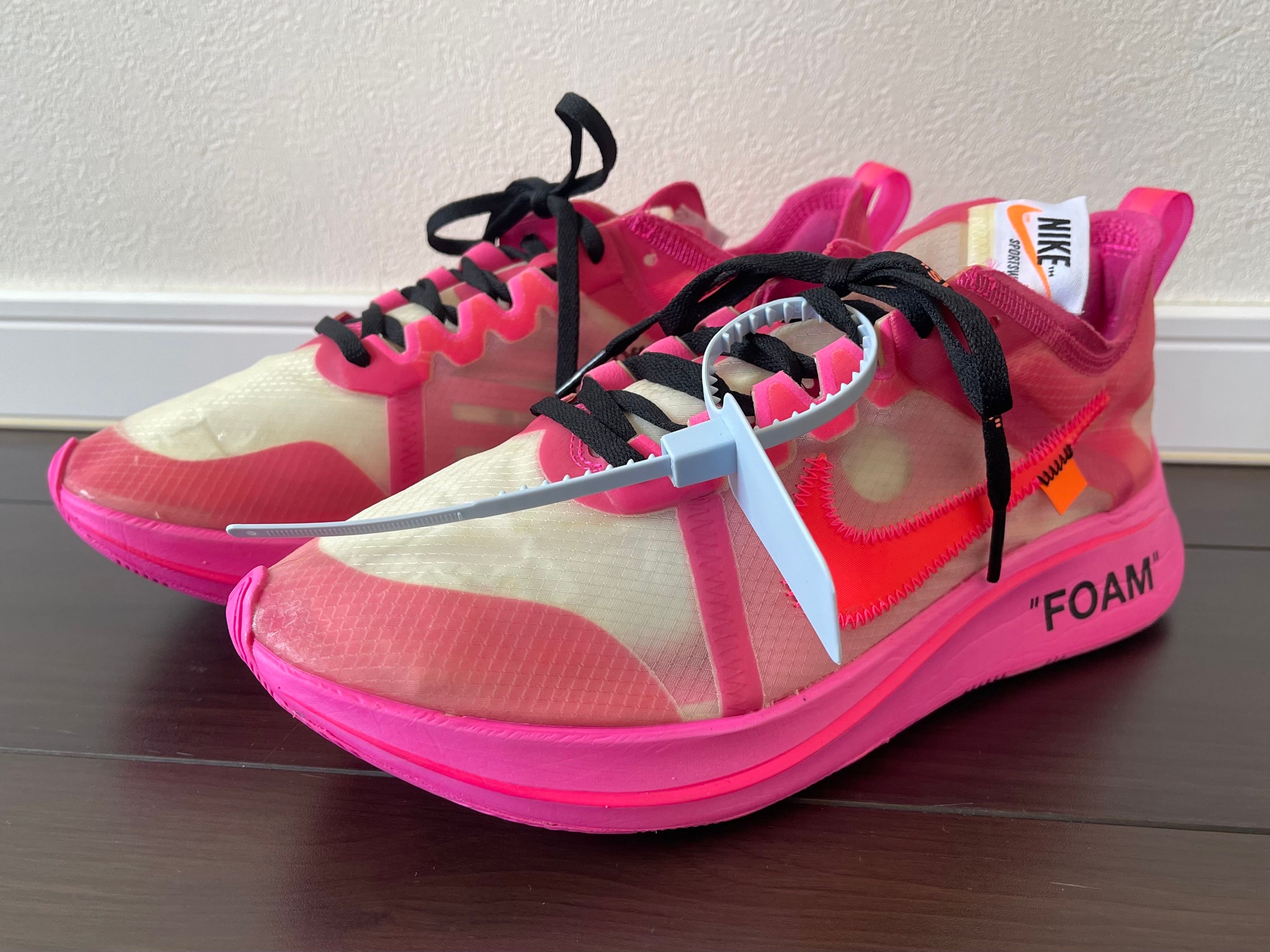 ズームフライ５　ピンク　２８cm ナイキ ズームフライ 5 ピンク 28.5（Nike ランニングシューズ
