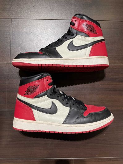 Nike Air Jordan 1 Retro High OG "Bred Toe"