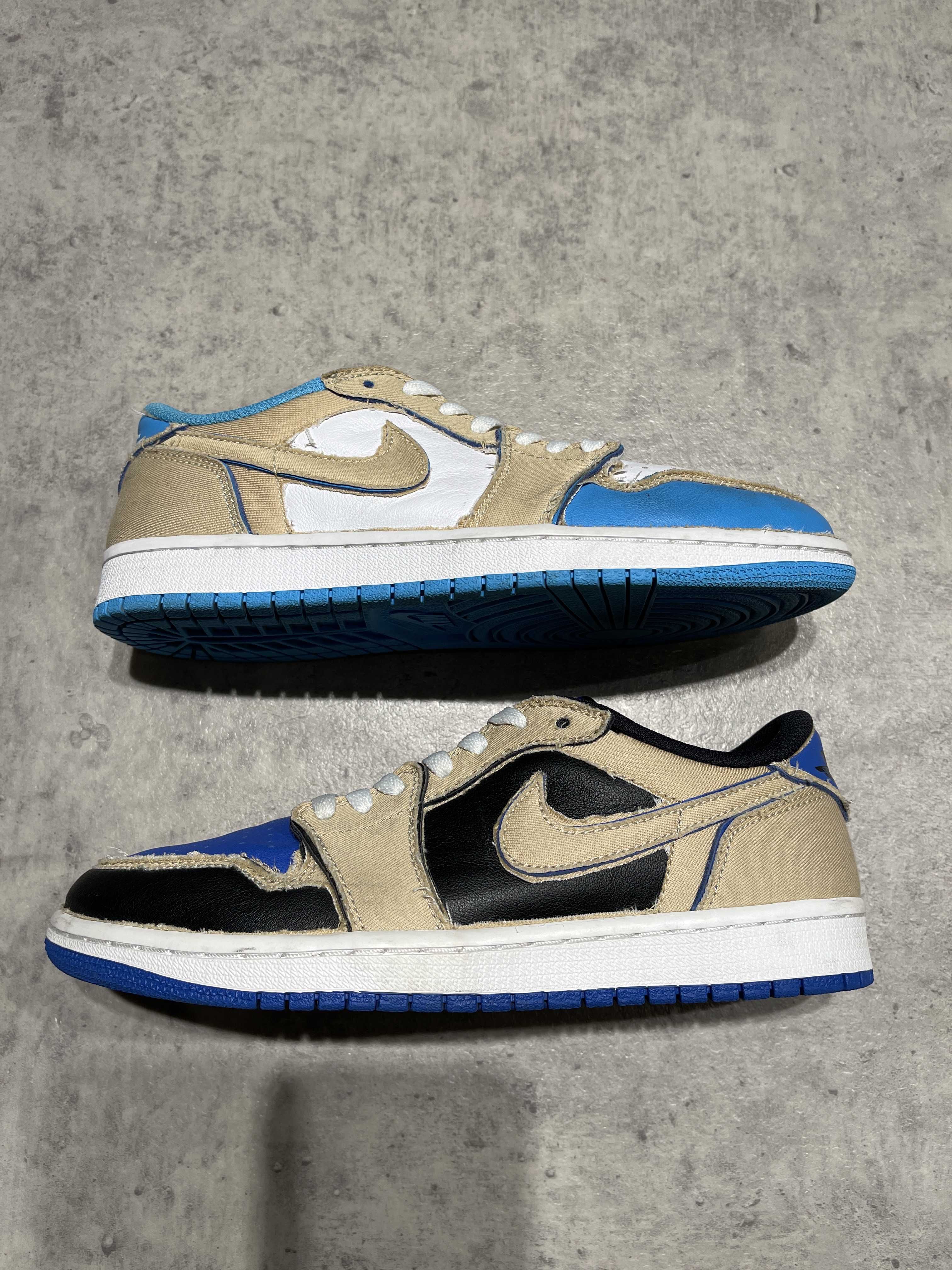 Nike SB Air Jordan 1 Low "Desert Ore/Royal Blue" 
