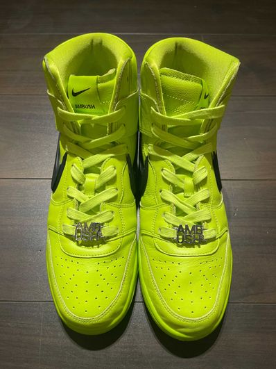 AMBUSH × NIKE DUNK HIGH "FLASH LIME"