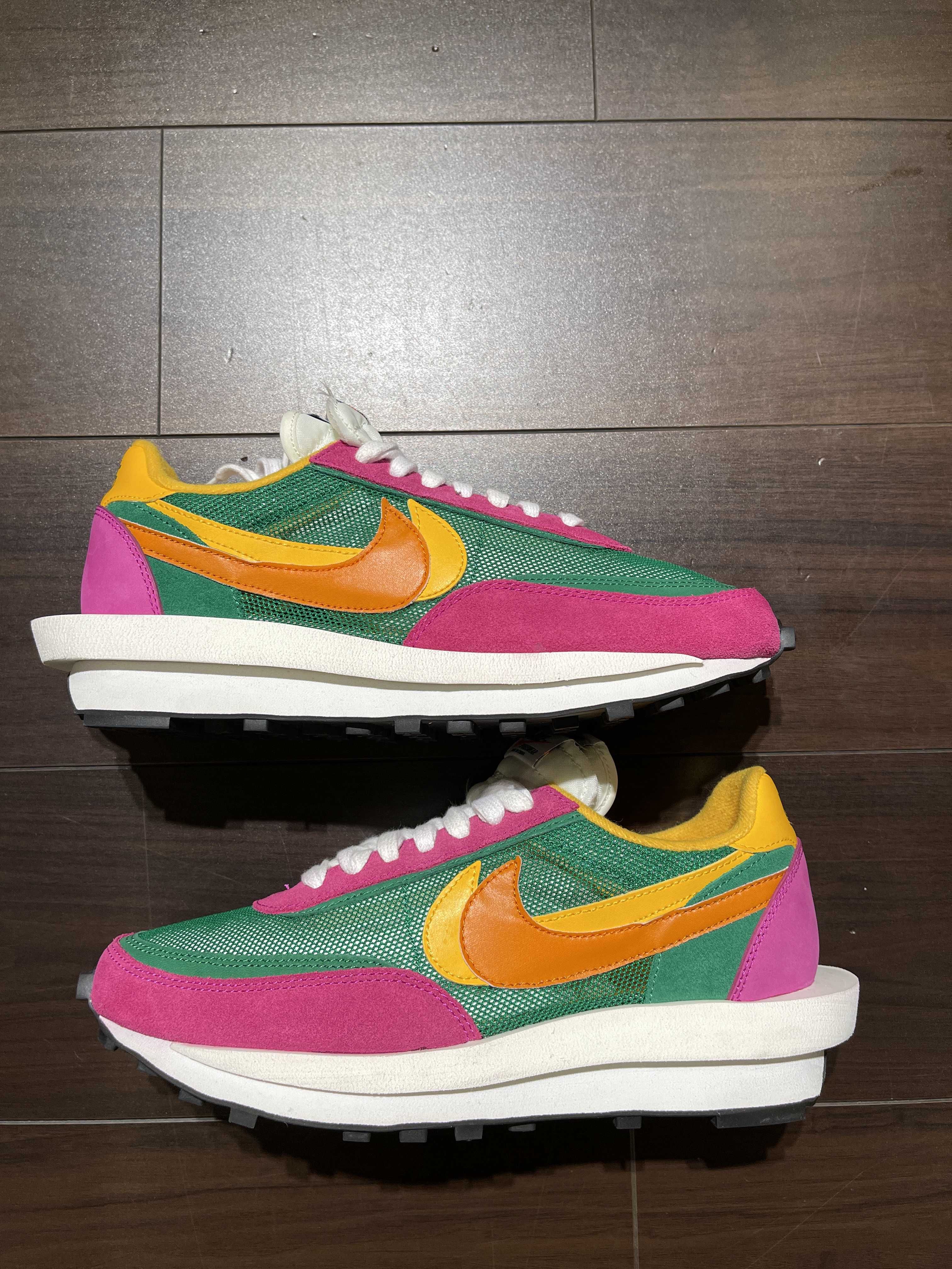 sacai × NIKE LDV WAFFLE "PINE GREEN"