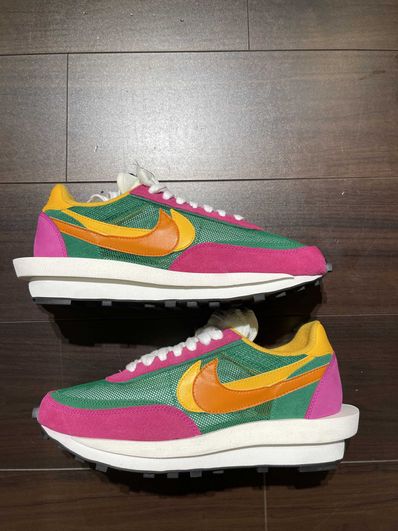 sacai × NIKE LDV WAFFLE "PINE GREEN"