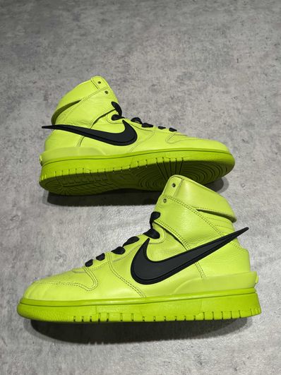 AMBUSH × NIKE DUNK HIGH "FLASH LIME"