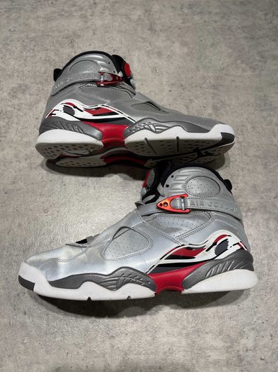 Nike Air Jordan 8 Retro SP "Reflect Silver/Hyper Blue/True Red"