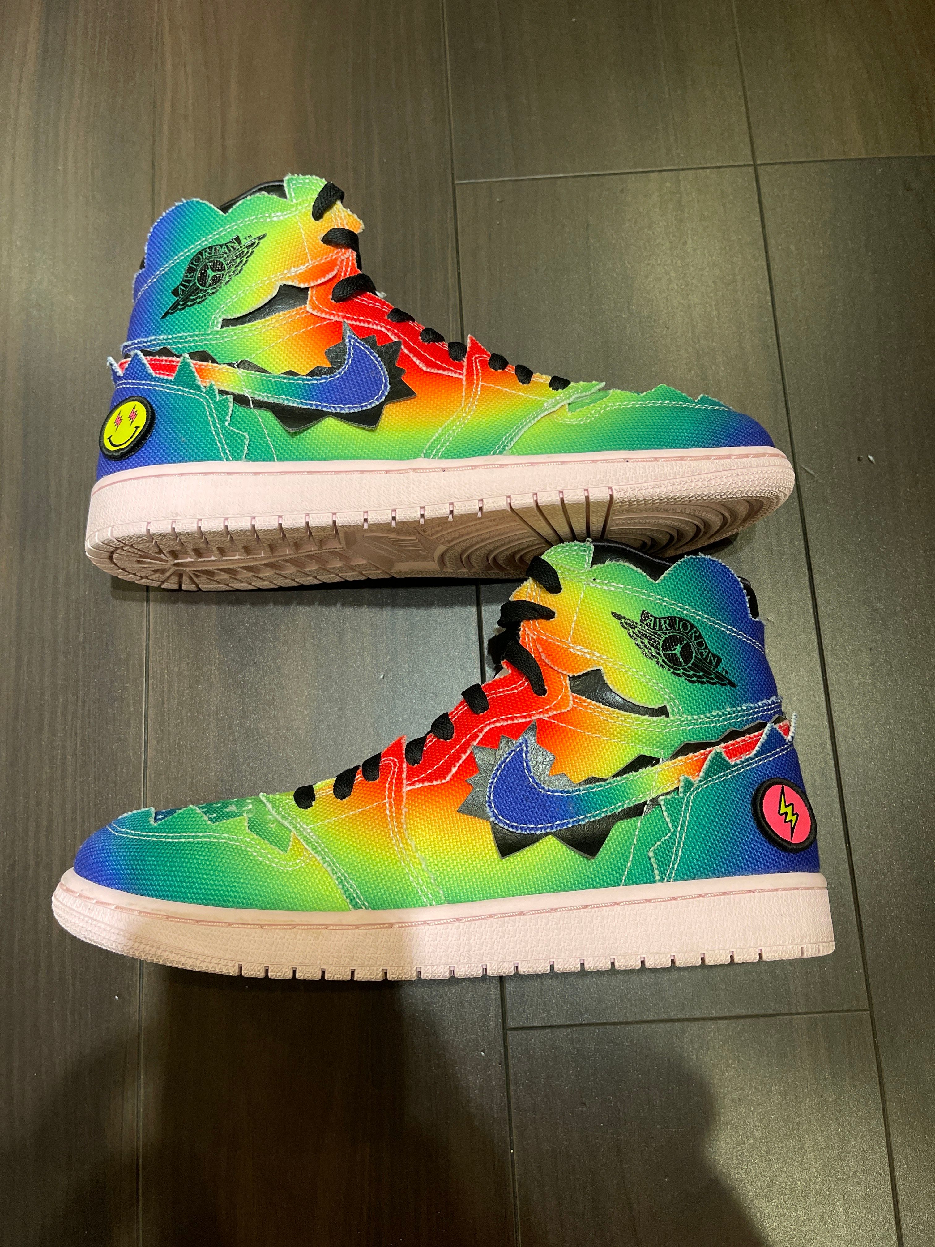 J Balvin × Nike Air Jordan 1 High OG "Rainbow"